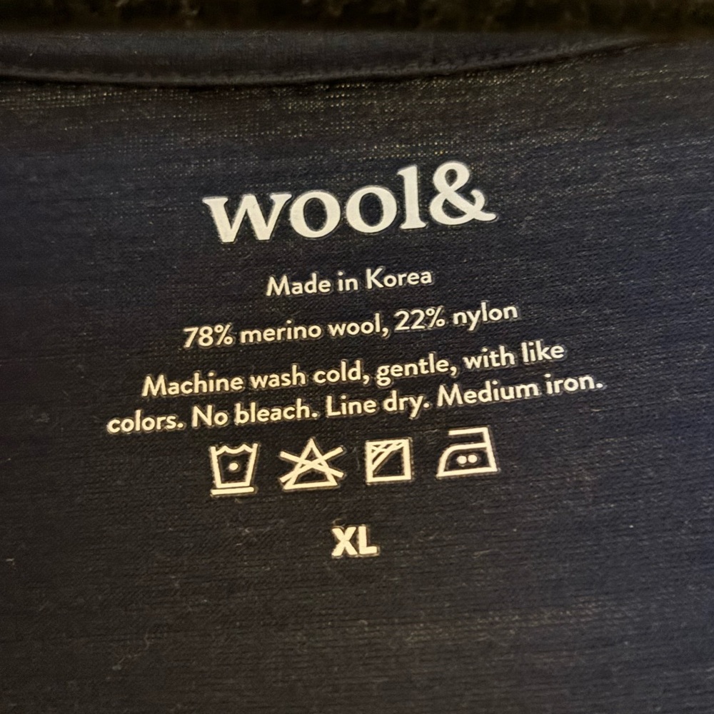 Wool& Grace Tiered Dress - Navy / Marine Blue - Picture 3 of 5